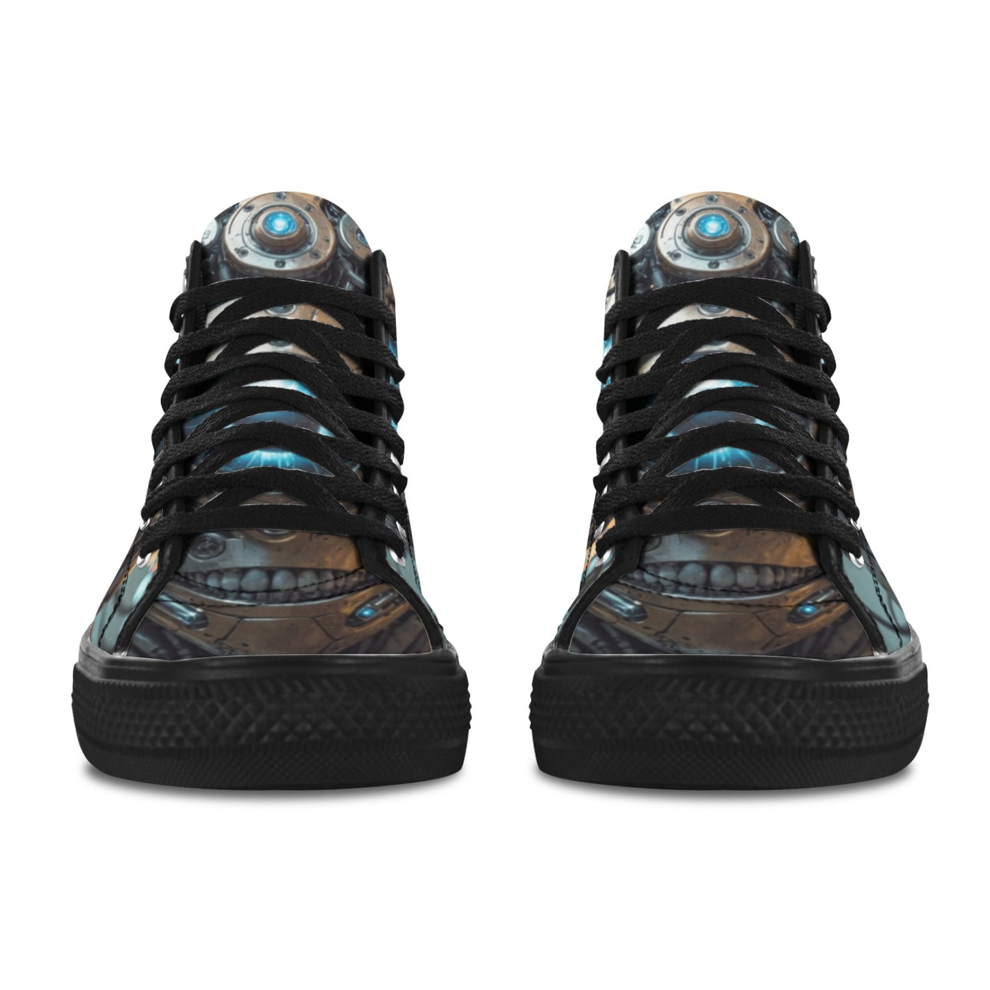 SssidewinderssS - Deliberately Dumbfounded Vancouver High Top Canvas Men's Shoes (Model1013-1)