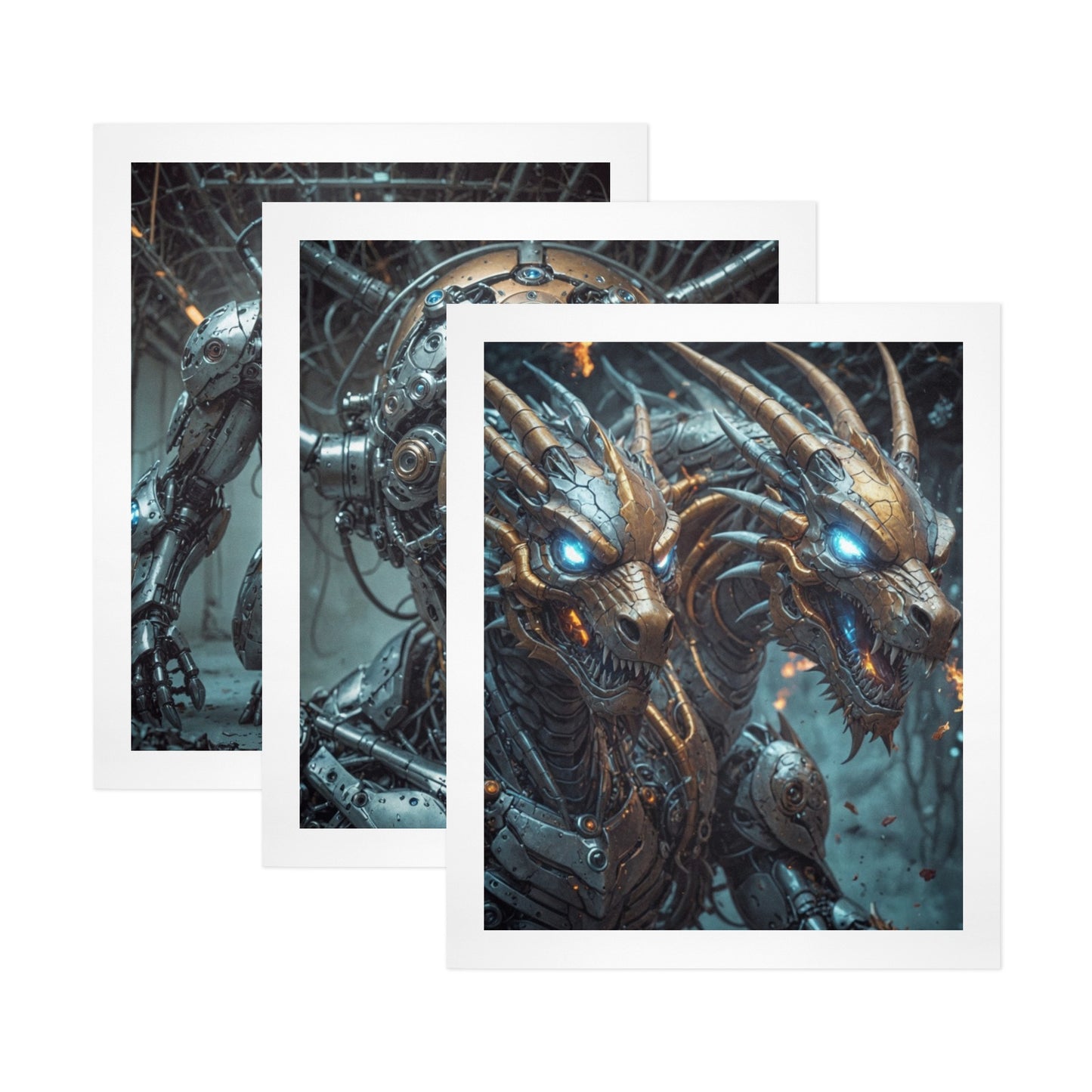 SssidewinderssS - Deliberately Dumbfounded _ Wall Art Set Art Print 20"x24" (Pack of 3) (Customizable Separately)