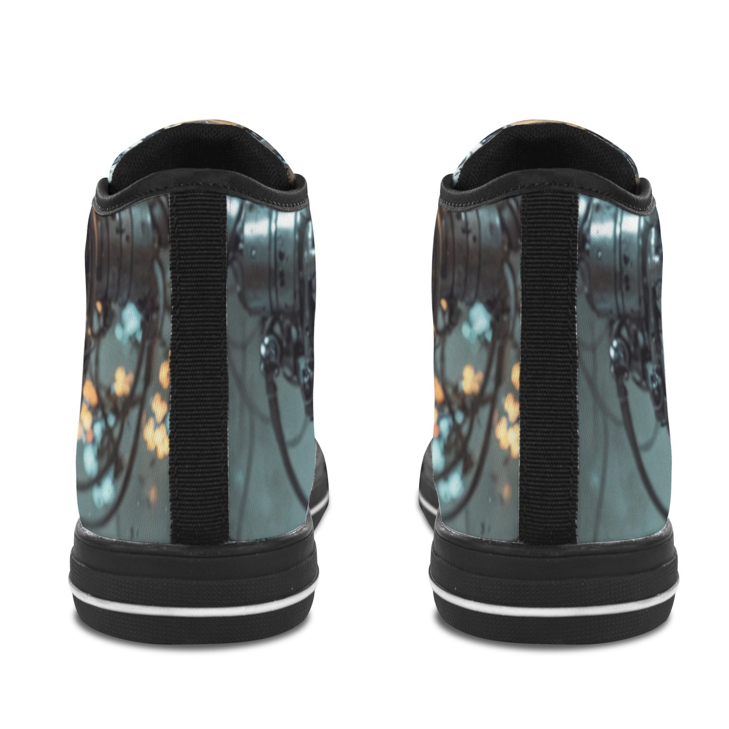 SssidewinderssS - Deliberately Dumbfounded Vancouver High Top Canvas Men's Shoes (Model1013-1)