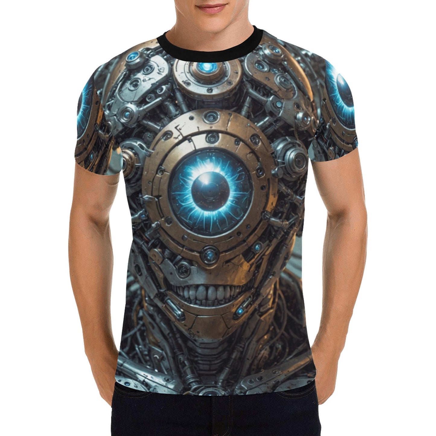 SssidewinderssS - Deliberately Dumbfounded Men's All Over Print Patch Pocket T-Shirt (Model T56)